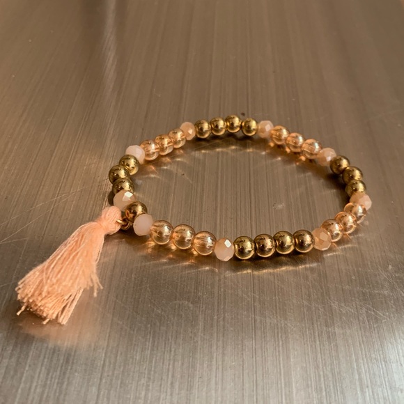 NWOT Beaded Tassel Bracelet Set of 3 - Picture 5 of 11